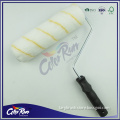 ColorRun 9-inch Polyester Yellow Stripe Roller Price Paint Roller Brush Design